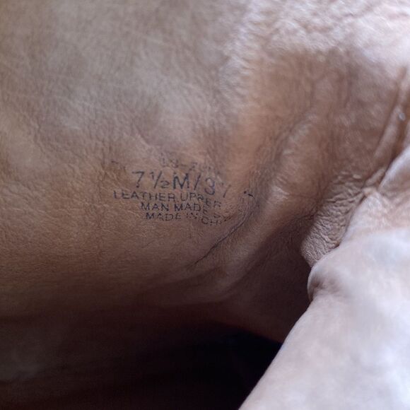 Louise et Cie Black Leather Zora Ankle Booties Low Stack Heel Almond Toe Buckle - Picture 10 of 16